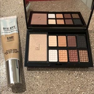 Douccc eyeshadow palette and IT cosmetics